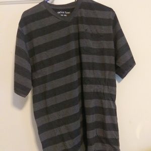 Short sleeve striped shirt